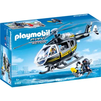 Stavebnice Playmobil Playmobil 9363 Vrtulník speciální zásahové jednotky
