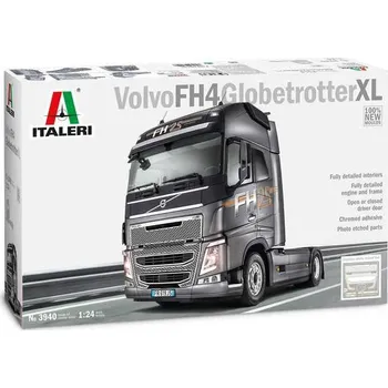 Plastikový model Italeri Volvo FH4 Globetrotter XL 1:24
