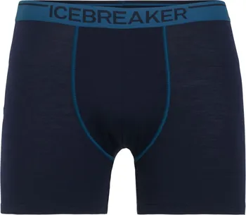 Boxerky Icebreaker Anatomica Boxers Midnight Navy/Prussian Blue