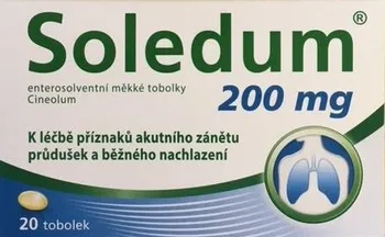 Lék na kašel, rýmu a nachlazení Soledum 200 mg 20 tbl.