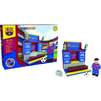 ostatní stavebnice Recenze Nanostad Nanostar FCB Šatna