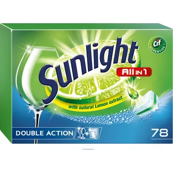 Tableta do myčky Sunlight All in One Regular 78 ks