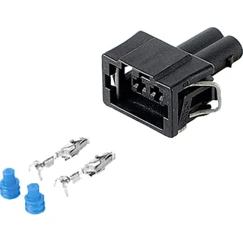 Konektor 2pol pro poziční sv. MB hranatý - samice