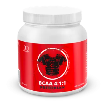 Aminokyselina Koloseum nutrition BCAA 4:1:1 Pretorian 200 tbl.