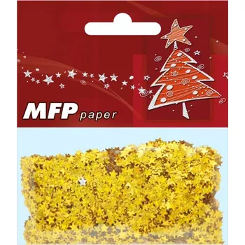 MFP Zlaté hvězdy 20 g Konfeta MFP Zlaté hvězdy 20 g