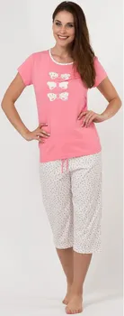 Dámské pyžamo Cotton Candy CTC.2-5011 růžová/smetana