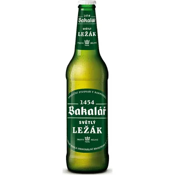 Pivo Bakalář 12%, 0,5l