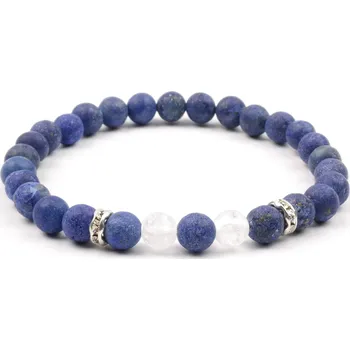 Náramek Moni náramek lapis lazuli křišťál matný