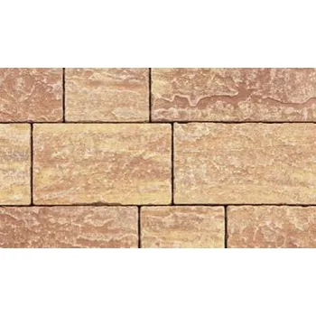 Venkovní dlažba CS BETON Zámková dlažba VALENCIA 60 mm AKCE 60 mm POVRCH Ostařený, antico - reliéfní ALBA