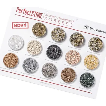DEN BRAVEN Kamenný koberec PerfectSTONE říční kamínky 25 kg Říční kamínek oblý 4-6 mm
