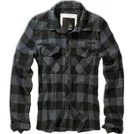 Brandit Check Shirt šedá/černá
