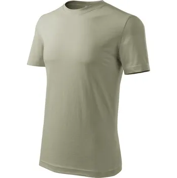 pracovní tričko MALFINI Triko CLASSIC NEW MAN 145g, různé barvy Velikost XXXL světlé khaki