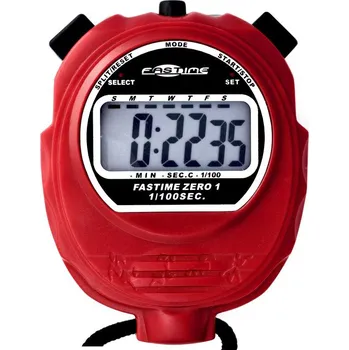 Budík Fastime Stopky 01 Červená