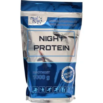 NUTRISTAR Night Protein 1000 g, jahoda