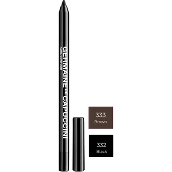 Oční linky Germaine de Capuccini Kohl Contour – voděodolná tužka na oči 1 ks Odstín: 333 Brown