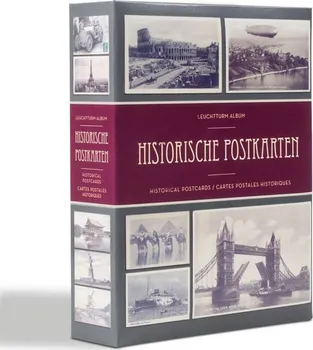Obal pro sběratelský předmět Leuchtturm1917 Album na 200 pohlednic historie