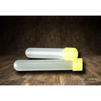 Zkumavka Zkumavka s kulatým dnem a šroubovacím uzávěrem