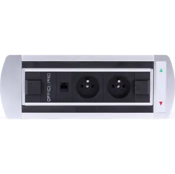 Elektrická zásuvka OFFICE PRO Elektrifikace Vault BTCZ 009 - Zásuvky přímo na vašem stole