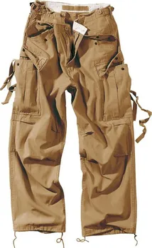 Pánské kalhoty Surplus Vintage Fatigues okrové