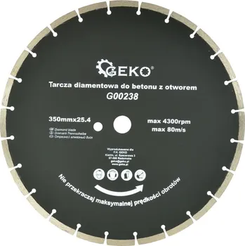 Řezný kotouč Geko G00238 350 mm