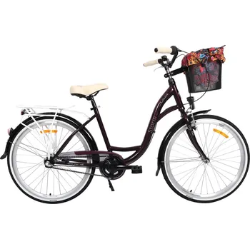 Městské kolo STORM Rowery Barcelona 28" 3 Speed švestkové, 19"