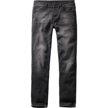 Pánské džíny kalhoty pánské BRANDIT - Rover - Black denim - slim fit