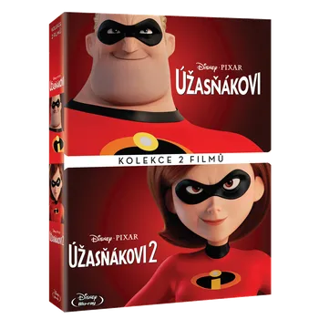 Sběratelská edice filmů Blu-ray Úžasňákovi 1 a 2 (2018) 2 disky
