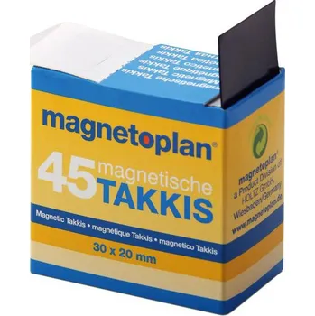 Magnetoplan Takkis samolepící magnety 45 ks