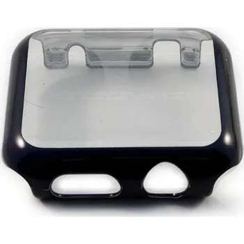 Příslušenství k chytrým hodinkám SINTECH© Premium Apple Watch ultra tenký ochranný kryt, Case, různé barvy, Series 1/2/3 Velikost: 42 mm, Barva: Černá, Série: Series 1