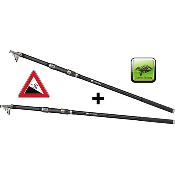 Rybářský prut Giants Fishing Prut Deluxe Tele Carp 13ft 3lb AKCE 1+1 ZDARMA!