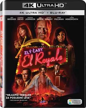 Blu-ray film Blu-ray Zlý časy v El Royale 4K Ultra HD Blu-ray (2018) 2 disky