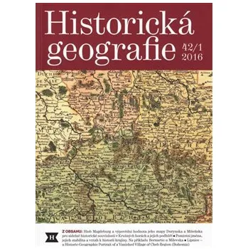 Časopis Historická geografie 42/1 2016