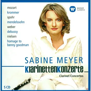 Hudba Klarinetten Konzerte - Sabine Meyer [5CD]