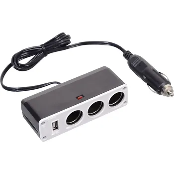 Autoelektrika Compass Roztrojka 12/24V + USB 1000mA