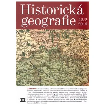 Časopis Historická geografie 42/2 2016