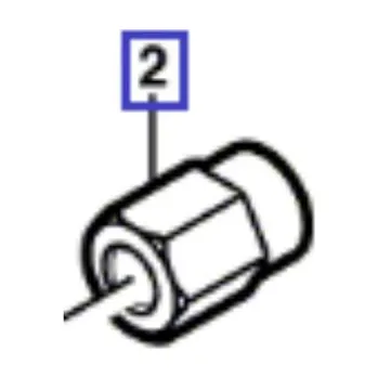 Brusný kotouč unášecí matka s vnitřním čtyřhranem, DREMEL