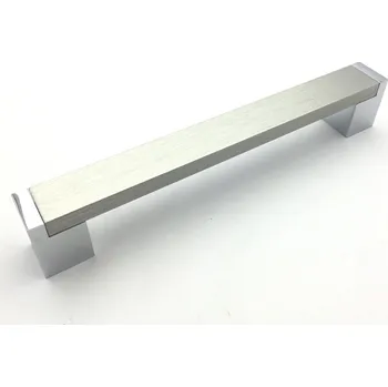 Nábytkové kování DOT PABLOS imitace nerezi/chrom 160 mm