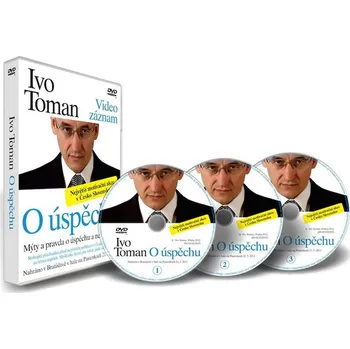 DVD film DVD O úspěchu 1 - 3 Kolekce - Ivo Toman (2017)