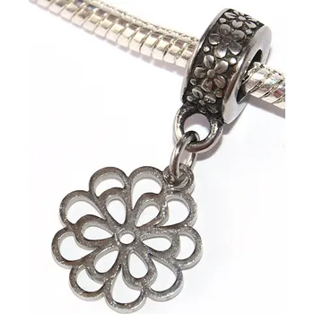 Přívěsek Korálek nerezový Fashion Jewerly - Přívěsek Květina, Něžná princezna, Květinová víla, Love flowers 2695