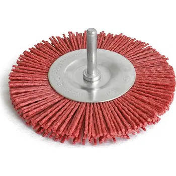 Brusný kotouč Kartáč rotační okružní nylon ¤100mm trn STREND PRO