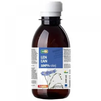Přírodní produkt Virde Len 100% olej 200 ml