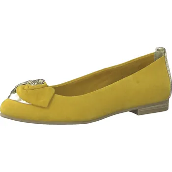 Dámské lodičky Marco Tozzi dámské baleríny 2-22108-22 Barva: žlutá, Velikost: 40