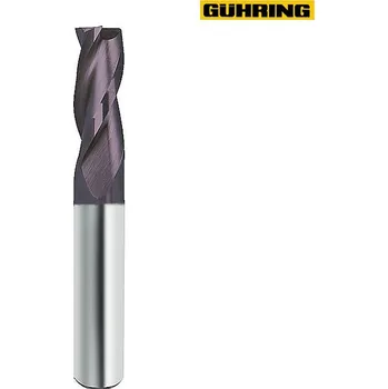 Fréza Fréza drážkovací 3břitá kr. SK nanoF D8x19x63 (Fréza GUHRING 3břitá DIN6535-HA 1břit do středu nanoF Dxl 8x19x63)