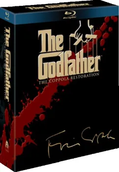 blu-ray film Blu-ray Godfather Trilogy (2012) 3 disky