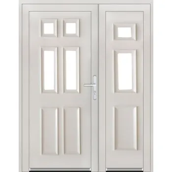 Vchodové dveře SOFT Dvoukřídlé Soft Becca 125/200 cm L Zlatý dub