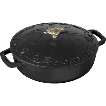 Hrnec Staub Cocotte Tomorrowland kastrol černý 24 cm