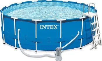 Bazén Intex 26724NP Metal Frame Pools Set 4,57 x 1,22 m + kartušová filtrace