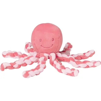 Hračka pro nejmenší Nattou Chobotnička Piu Piu, Pink Coral