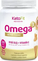 KetoFit Omega 3 Ultra rybí olej 500 mg 200 cps.