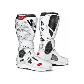 Moto obuv MX Boty SIDI CROSSFIRE 3 SRS WHITE 25, Velikost 41